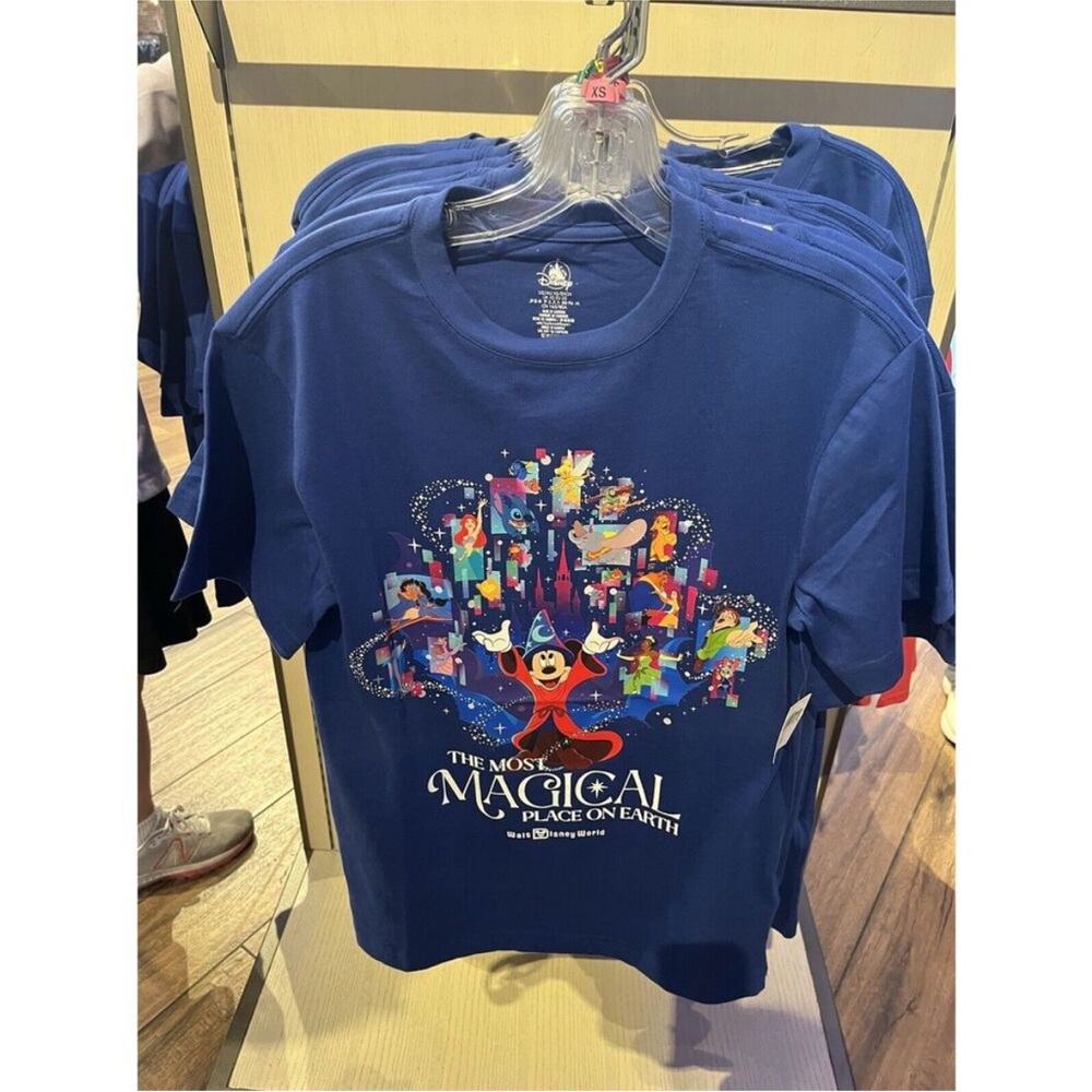 Disney Blue 'Most Magical Place on Earth' Graphic Tee